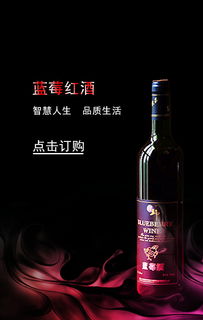 藍(lán)莓紅酒微場(chǎng)景